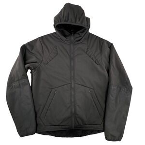 Viktos Bersherken Tactical Jacket Mens Small Black Sherpa Lined Softshell Hooded